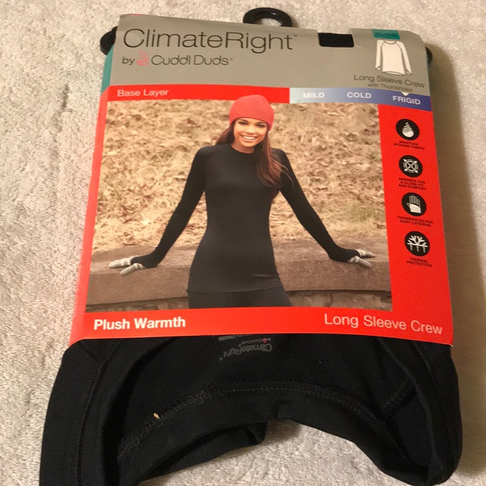 NWT Climate Right Long Sleeve Thermal Top